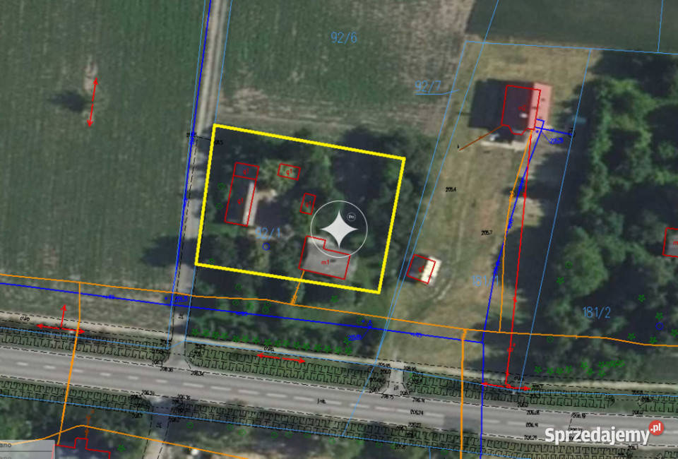 Działka z zabudowaniami w HostynnemKolonii Hostynne-Kolonia