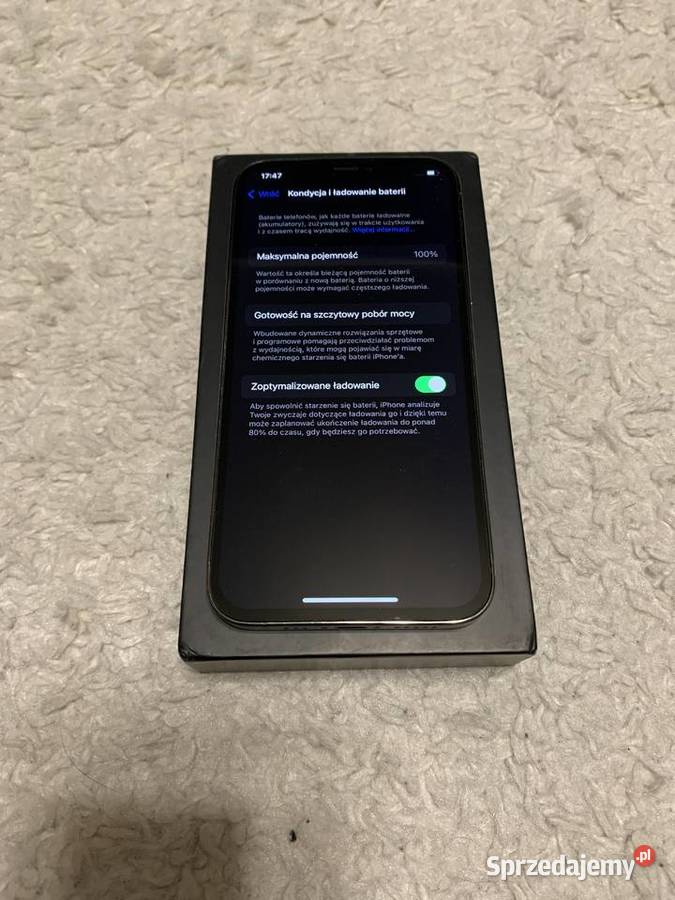 iPhone 12 Pro 256gb Graphite Nowa Bateria 100 mazowieckie Warszawa