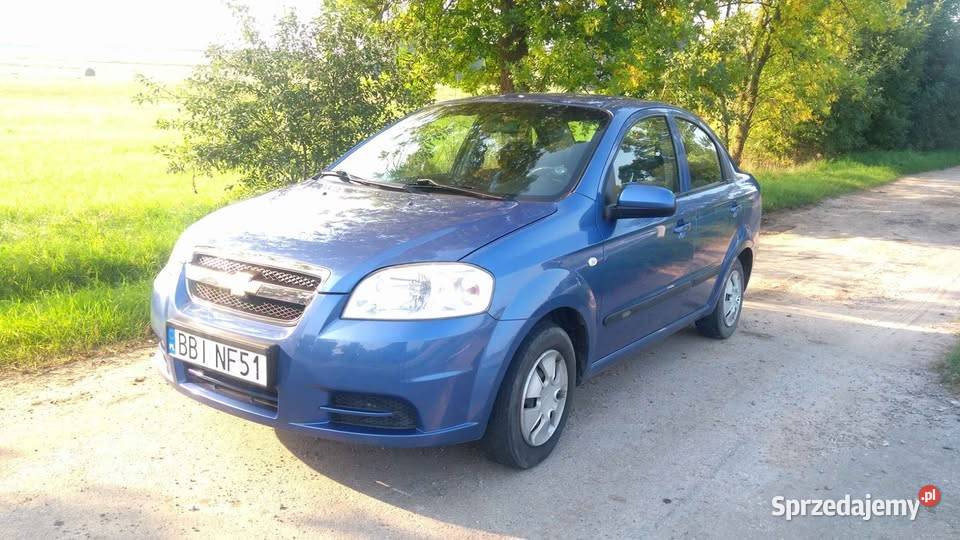 Chevrolet Aveo 14 Lpg gaz 2009 r Bezwypadkowy