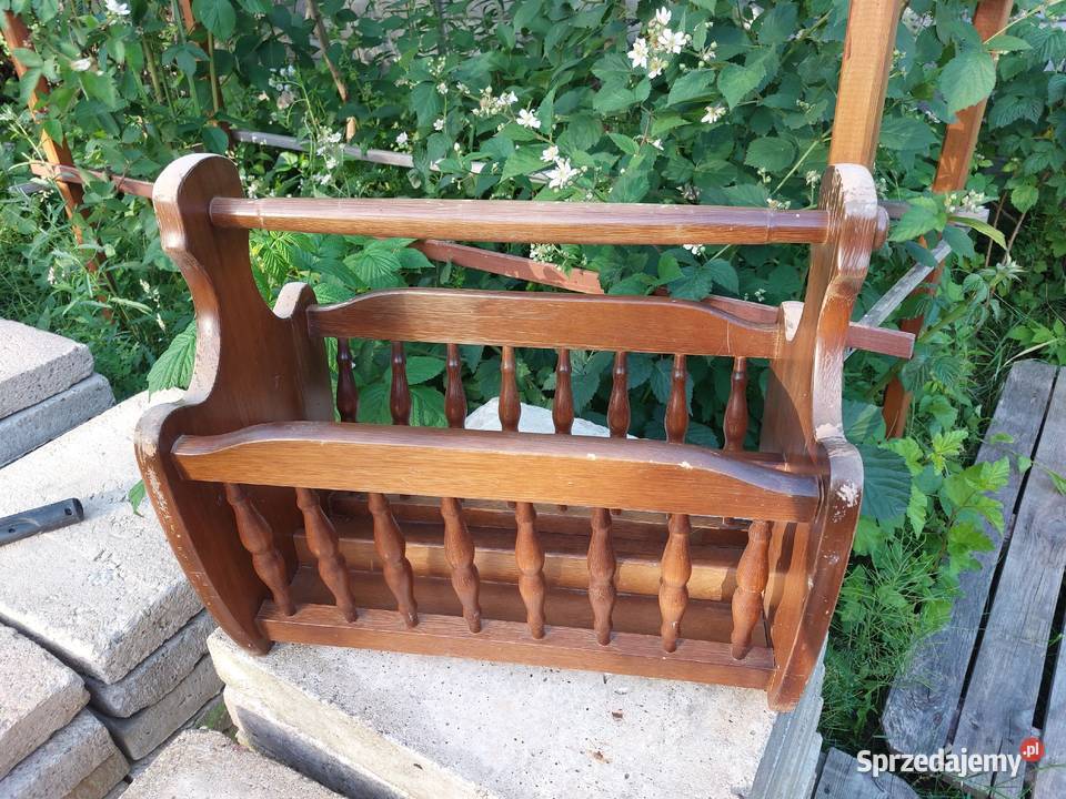 Gazetnik stojak na ulotki reklamowe Poddębice