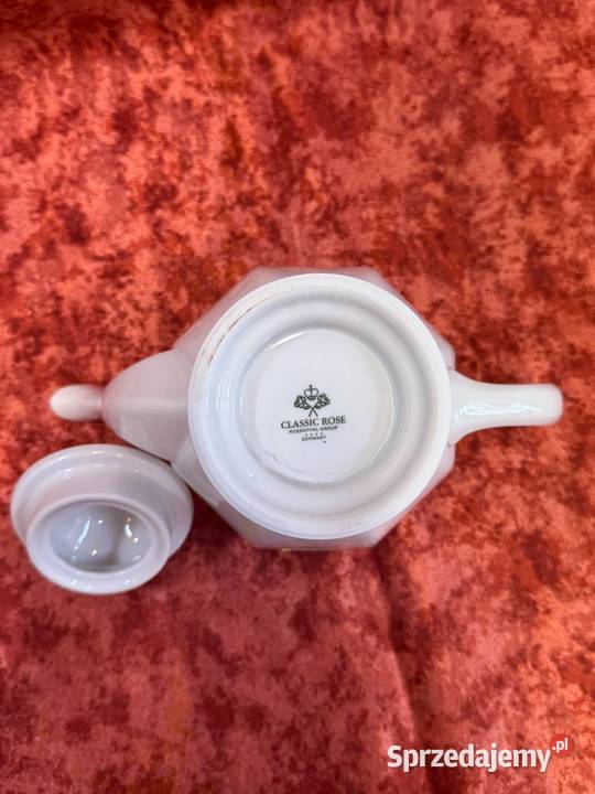 Dzbanek do herbaty Rosenthal Maria Biala 6 osob Kielce