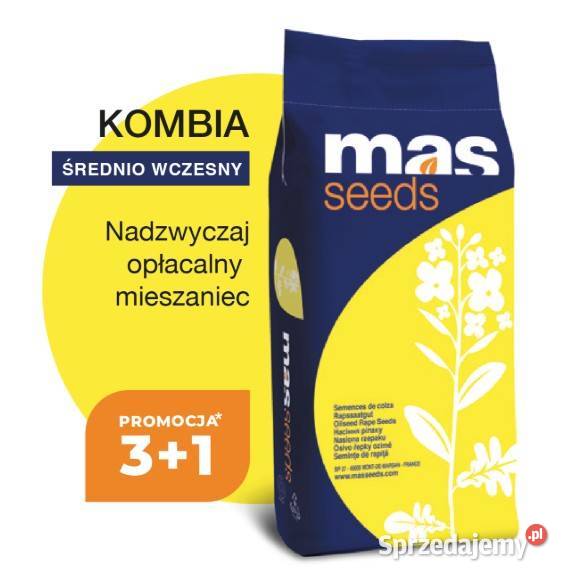 Nasiona rzepaku Kombia 31 Lublin sprzedam