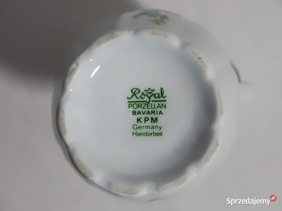 Porcelanowy dzbanek Royal Porzellan Bavaria KPM Biłgoraj