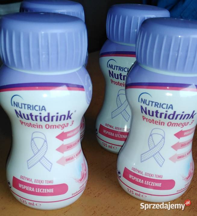 Nutridrink protein Omega 3 4x125ml truskawka Bydgoszcz