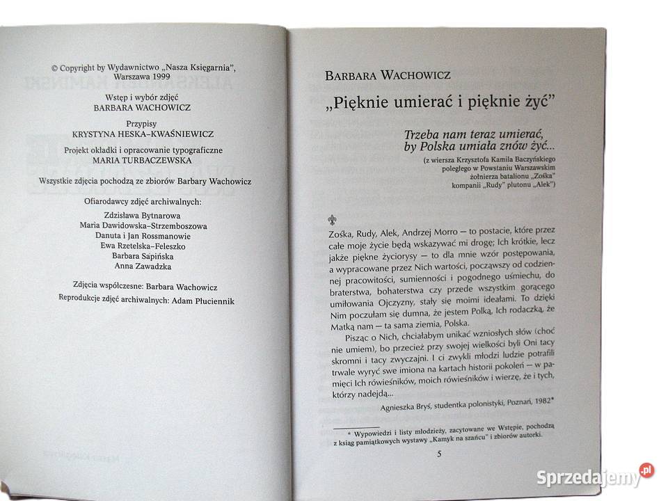 Kamienie na szaniec AKamiński książka polska miękka Siedlce