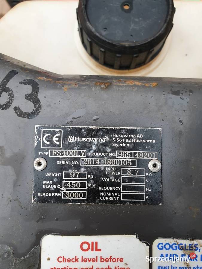 Husqvarna przecinarka spalinowa do asfaltu sprzedam