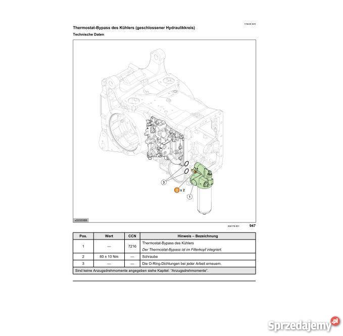 CLAAS ARION 410 420 430 440 450 460 instrukcja Kielce