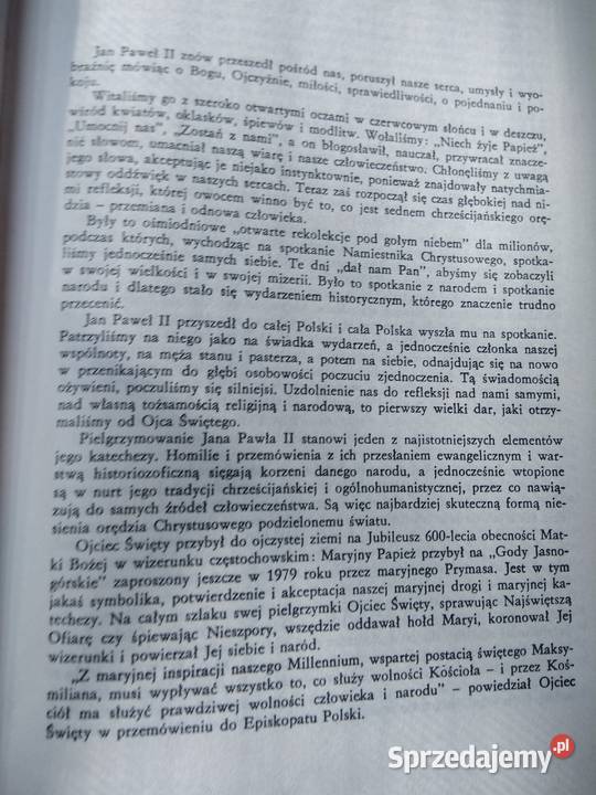 Książki o papieżu antykwariat Bródno Warszawa