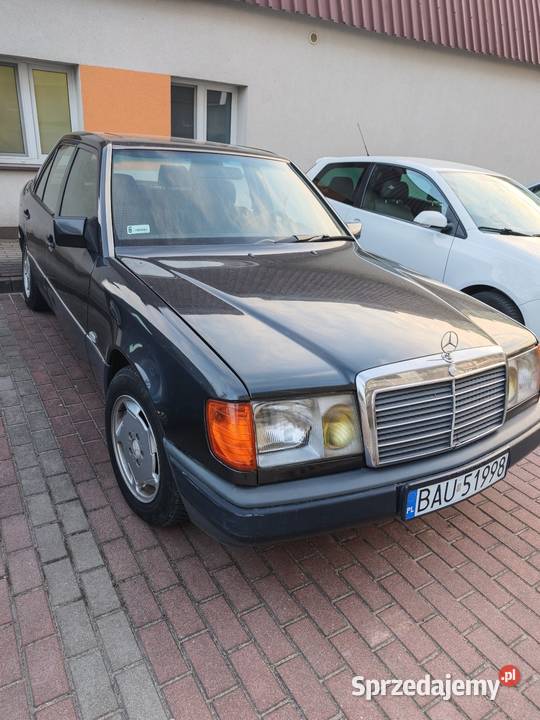 Mercedes w124 200E 136 LPG czarny podlaskie Augustów