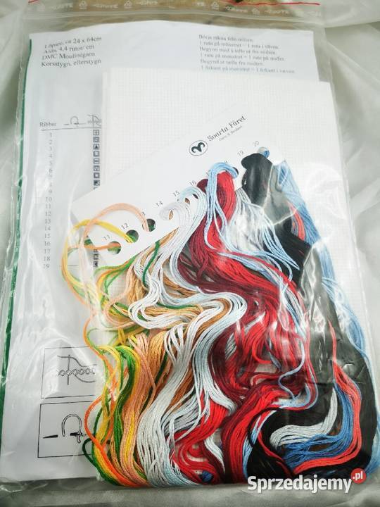 Zestaw do haftu 6 Rękodzieło małopolskie