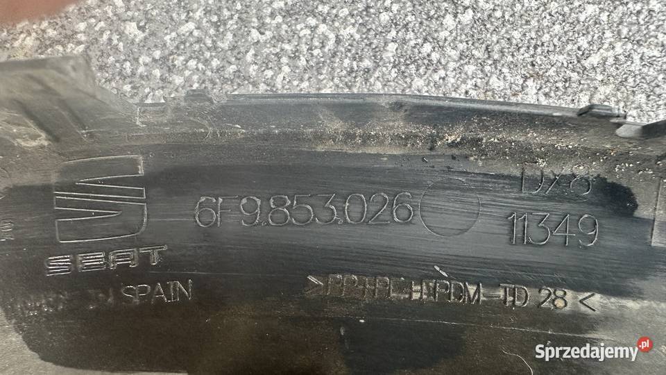 Seat Arona Listwa Zderzaka Prawa Tył 6f9853026 Rok produkcji 2018 Radziszów