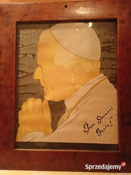 OBRAZ PAPIEŻA JANA PAWŁA II 71X51 Mikołów