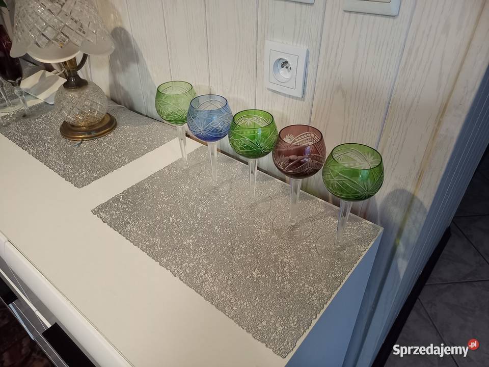 Kieliszki Kryształowe Huta Irena Oryginał Konin