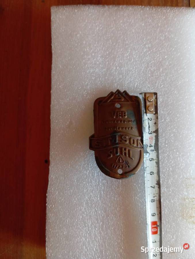 Emblemat znaczek Simson SR2 Suhl sprzedam