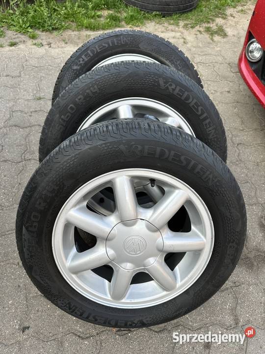 Felgi 14 VW 4x100 opony vredestein mazowieckie Piaseczno sprzedam