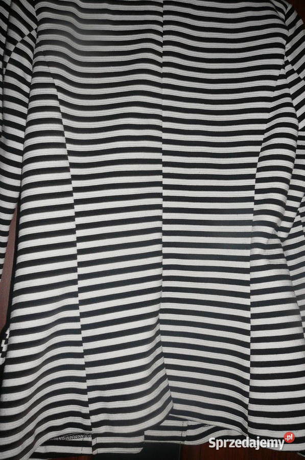 Marynarka biała w paski SM