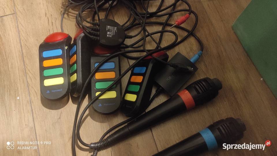 PlayStation 2 pady akcesoria BUZZ mazowieckie