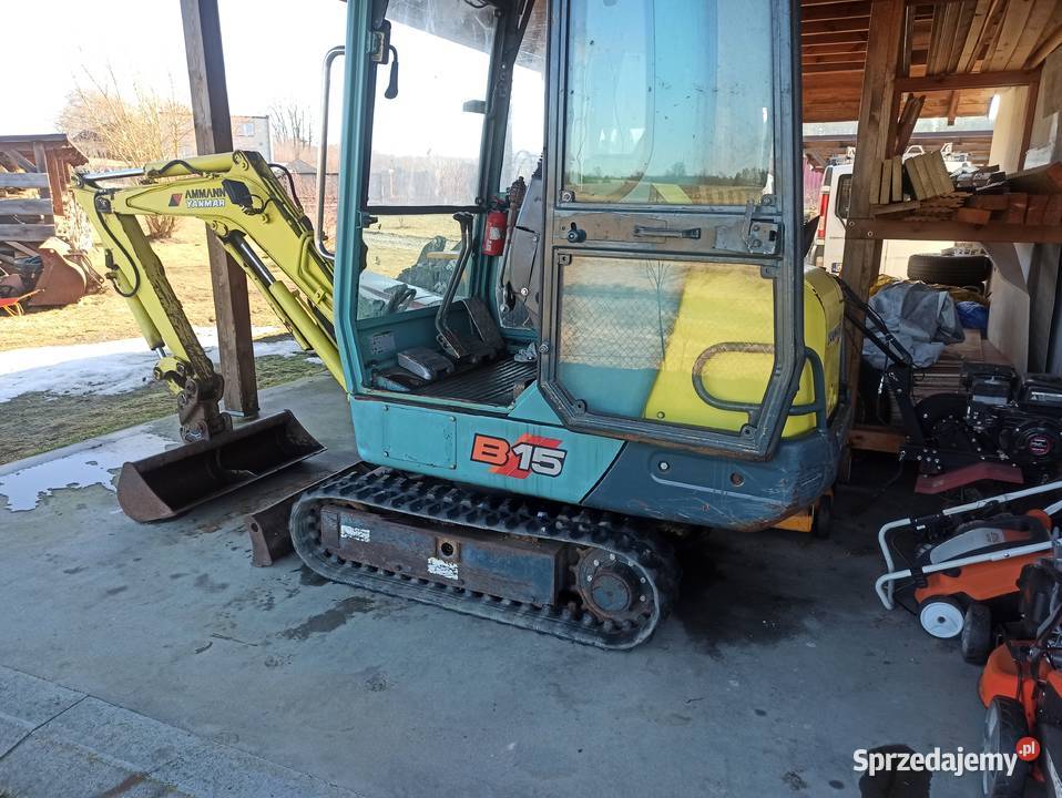 Yanmar B15 minikoparka nie Szemud