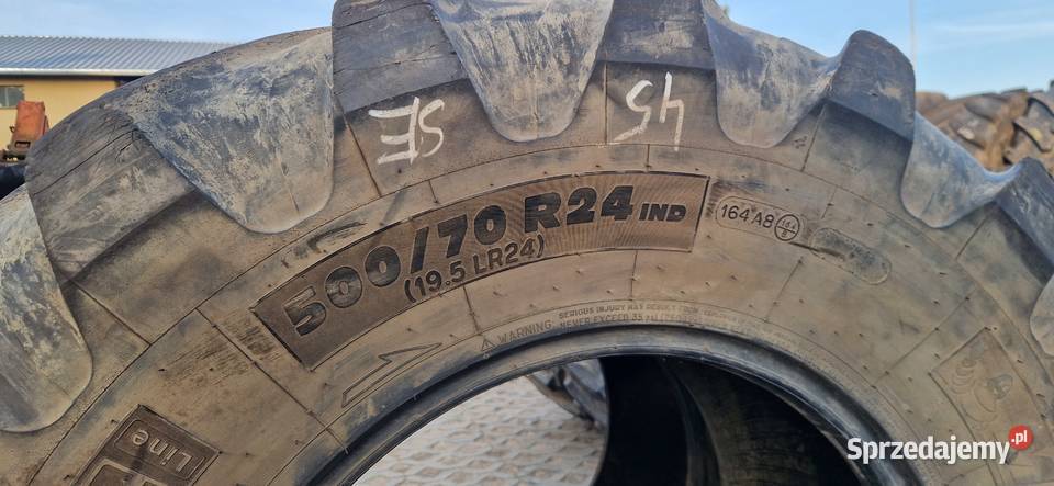 50070r24 195LR24 Michelin XMCL 50 bez napraw Nowe Miasto Lubawskie