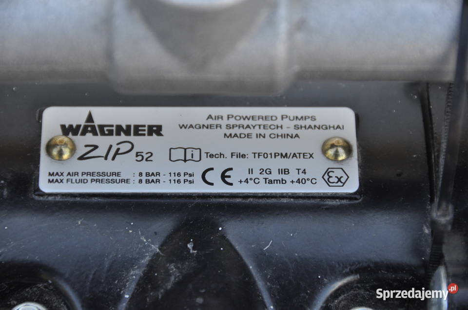 Agregat malarski WAGNER ZIP 52 Dargomyśl