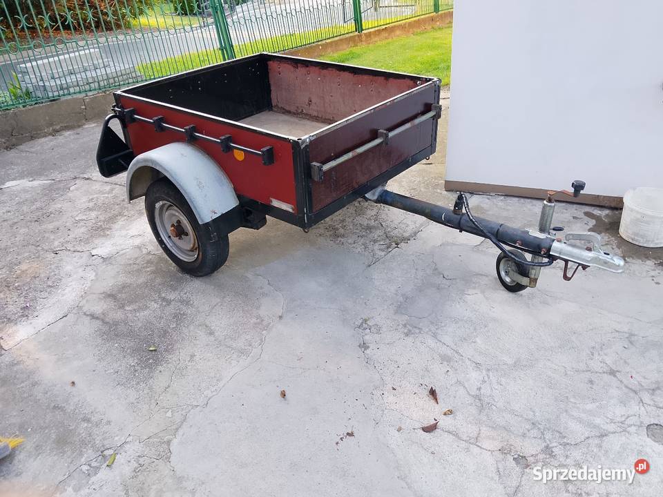 Przyczepka samochodowa Westfalia 600 DMC 1 Do samochodów osobowych śląskie Wierbka