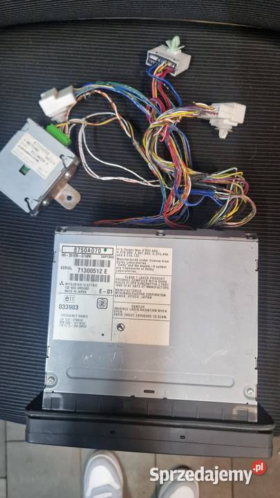 Oryginalne radio samochodowe Mitsubishi Rok produkcji 2006 Dziewkowice