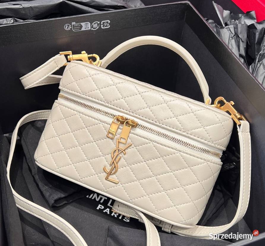 Torebka kuferek YSL Saint Laurent Torebka Gaby Vanity