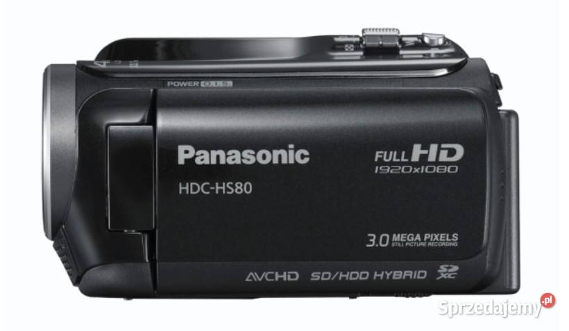 Kamera cyfrowa Panasonic HDC-HS80EP9K Full HD HDD 120 GB OKAZJA!!!