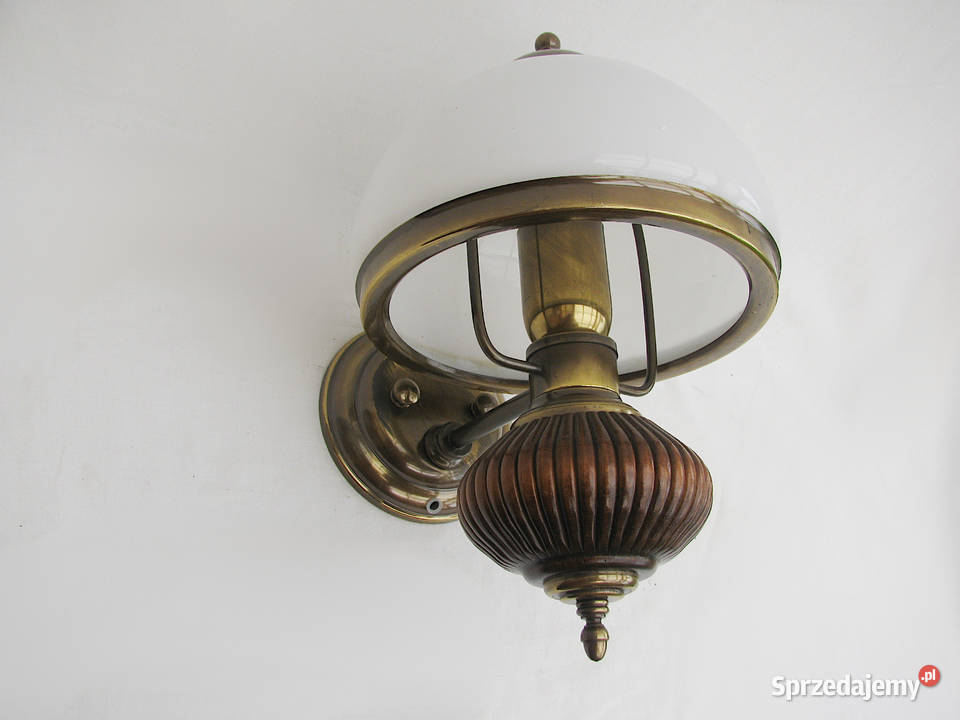 Kinkiet Styl mosiądz III Szczecinek