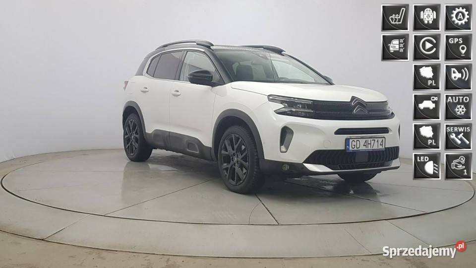 Citroen C5 Aircross 12 PureTech Shine Pack EAT8 kurtyny powietrzne Citroën sprzedam