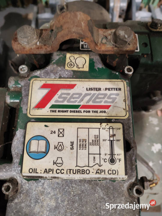 Silnik LISTER PETTER T SERIES 86 kW Diesel do