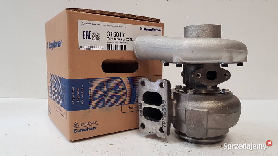 Turbosprężarka firmy SCHWITZER 199288 316017 Siedlce
