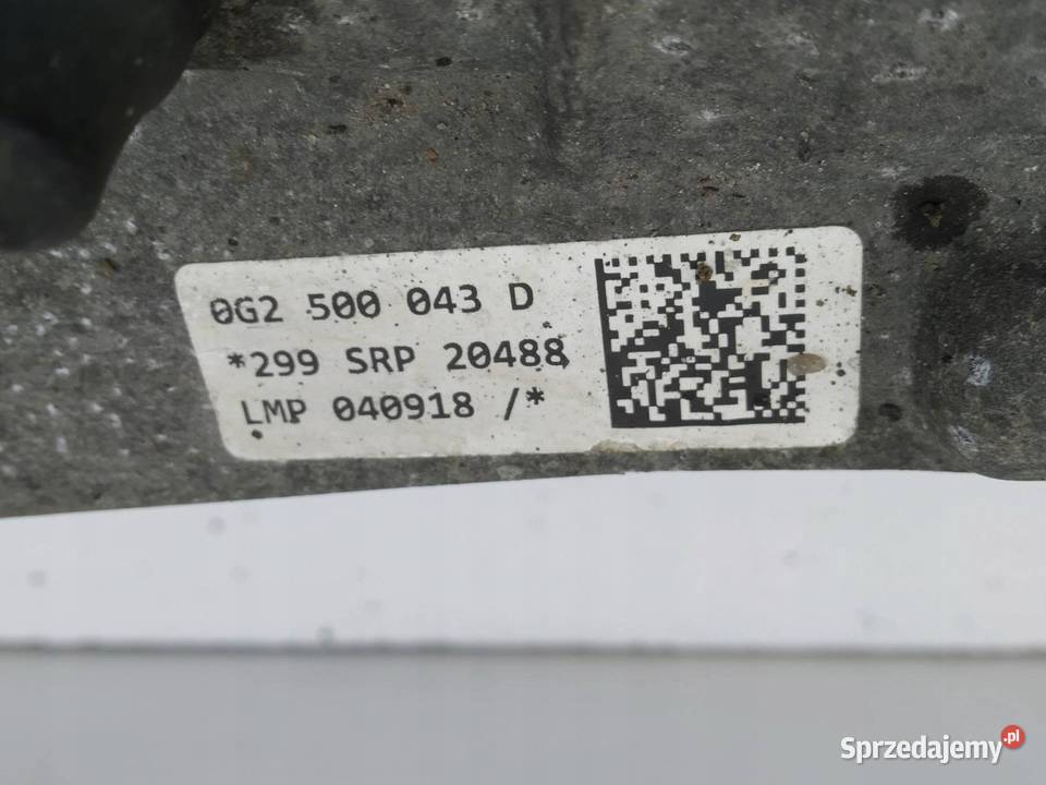 DYFERENCJAŁ MOST TYŁ 30 TDI 4K 0G2500043D Audi
