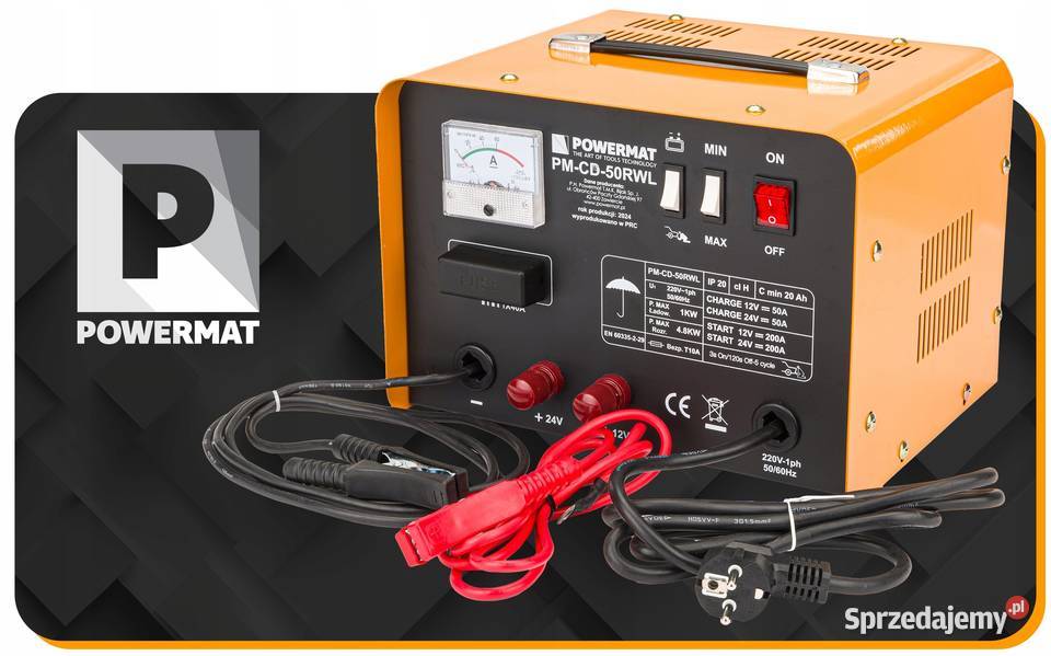 PROSTOWNIK AKUMULATOROWY Z ROZRUCHEM 200A śląskie Katowice