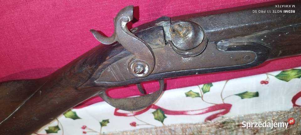 Karabin kapiszonowy XIX wiek Kielce