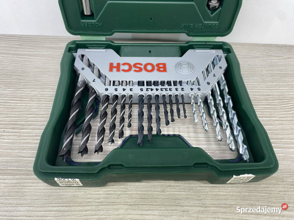 BOSCH ZESTAW WIERTEŁ I BITÓW 33 TLGPCS 33 Tczew sprzedam
