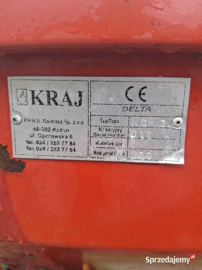 Siewnik do kukurydzy unia 6 rzędów Zawady