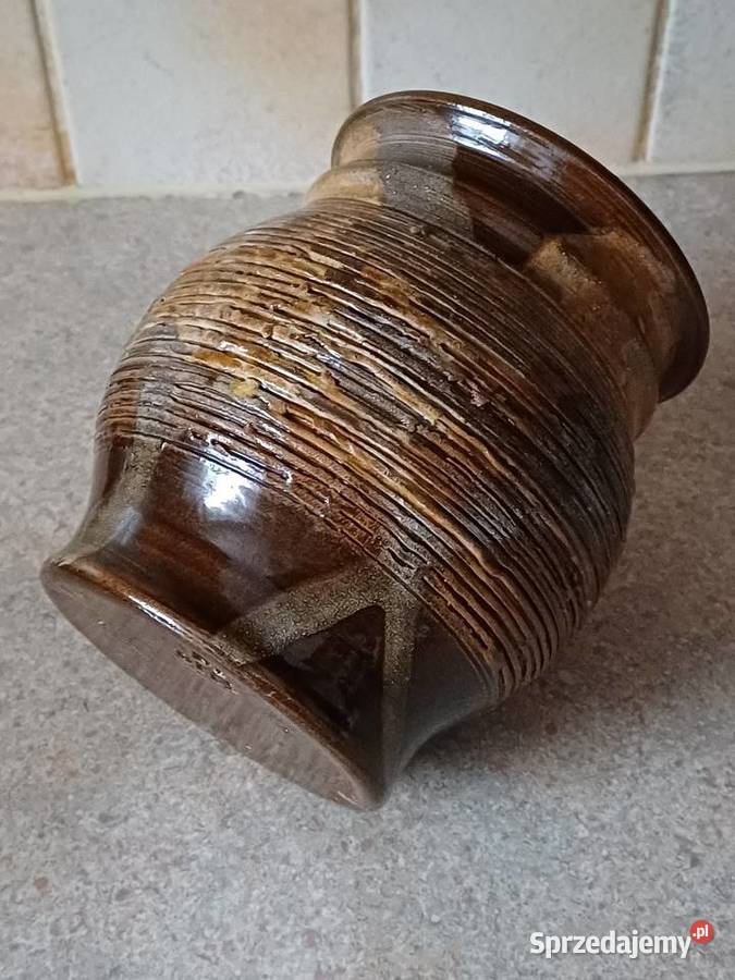 vintage ceramiczne wazony małopolskie Nowy Targ