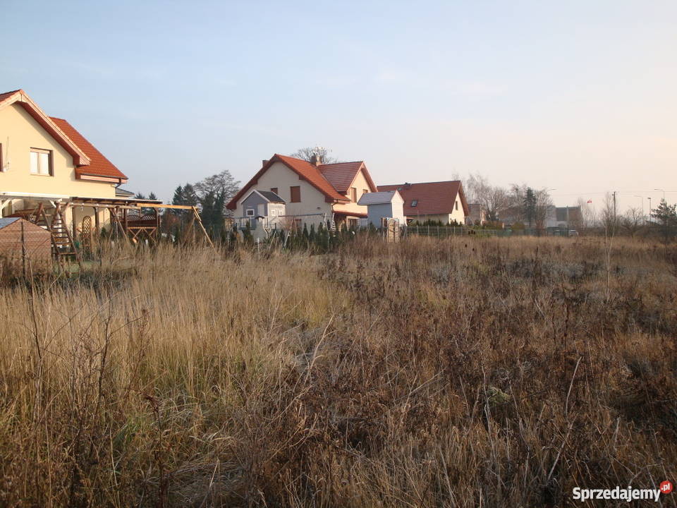 działka budowlana pod Poznaniem Komorniki sprzedam