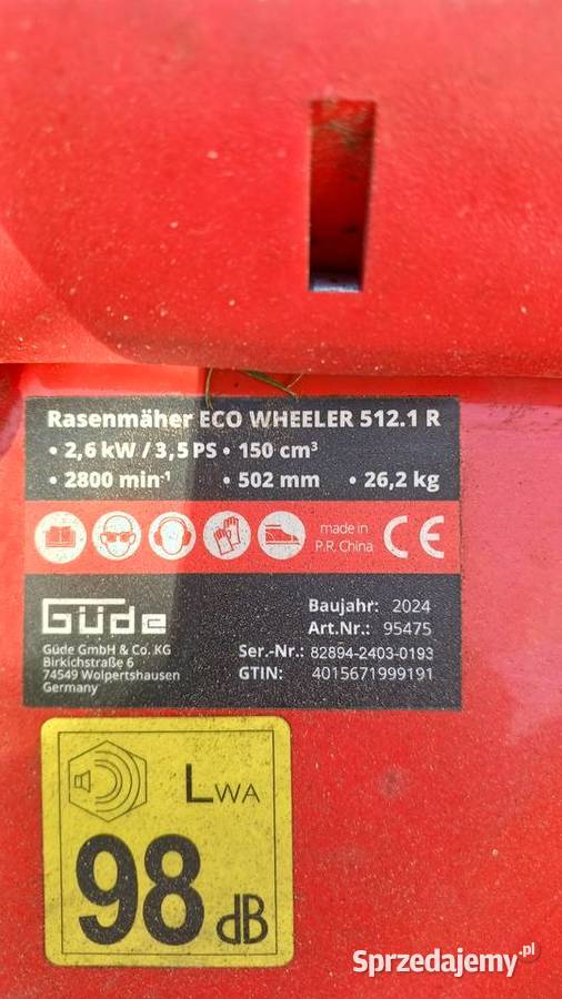 Kosiarka spalinowa viking MB 650V Rachów