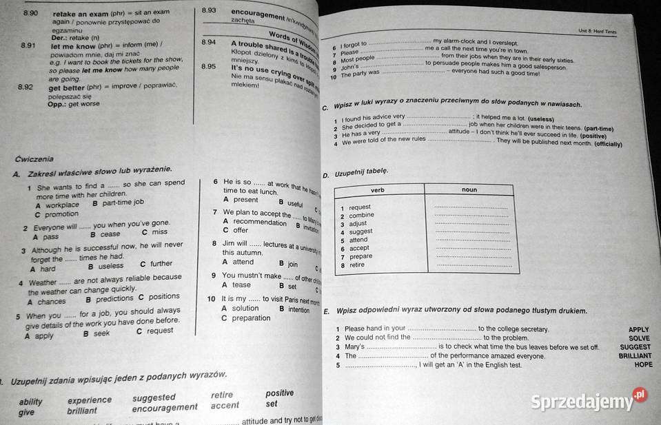 Companion Enterprise plus Students book Virginia Rok wydania 2003 Chełm