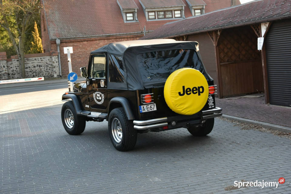 Jeep Wrangler YJ 25 125 Manual 1991r 4x4 Skóra Kampinos