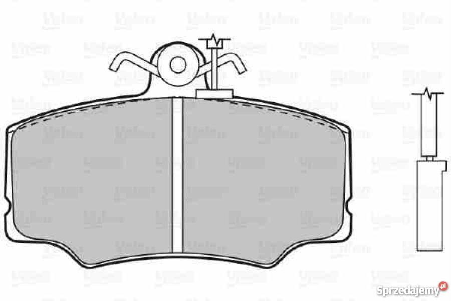 ALFA 33 KLOCKI HAMULCOWE NOWE VALO 1213141517 Pruszków