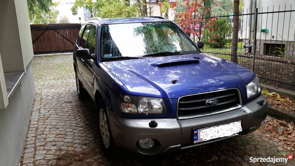Subaru Forester II 20 XT 2002 sprzedam podgrzewane fotele mazowieckie