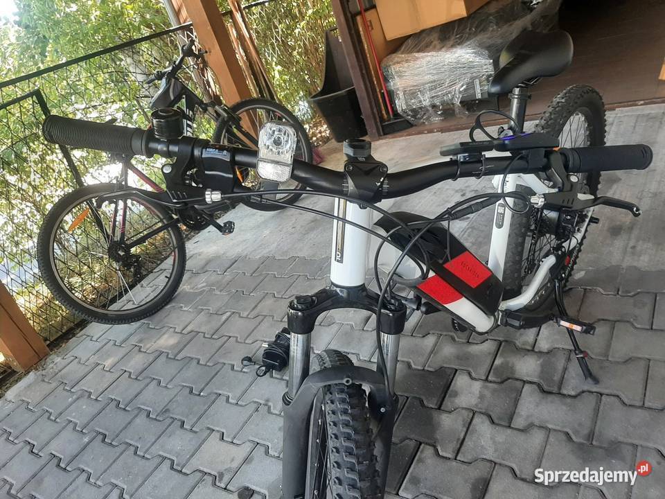 Rower elektryczny rockrider górski NOWY RAZEM Z sprzedam