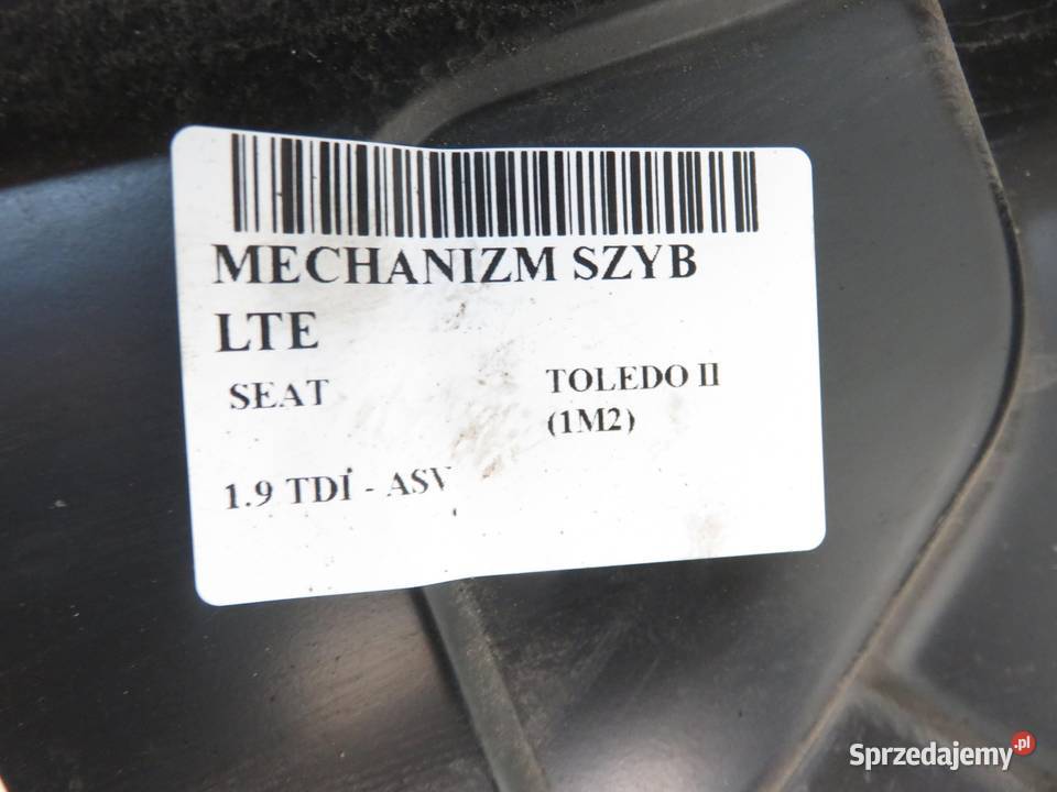 PODNOŚNIK SZYBY LEWY TYLNY SEAT TOLEDO II