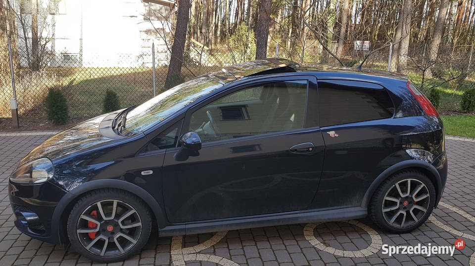 Abarth Fiat Grande Punto 14 155 2009 Przebieg 70 benzyna Radzymin