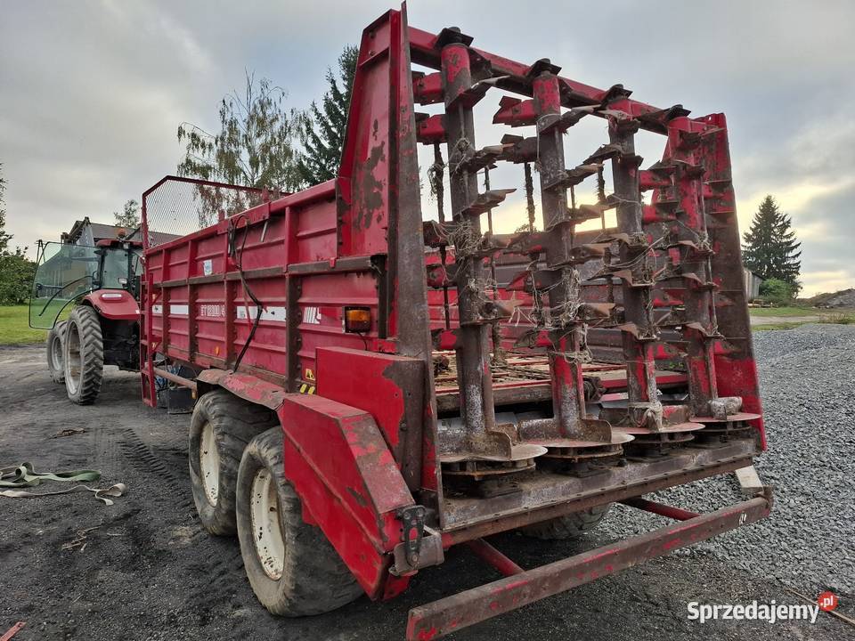 Rozrzutnik obornika rozsiewacz wapna 12 ton Wola Trzydnicka