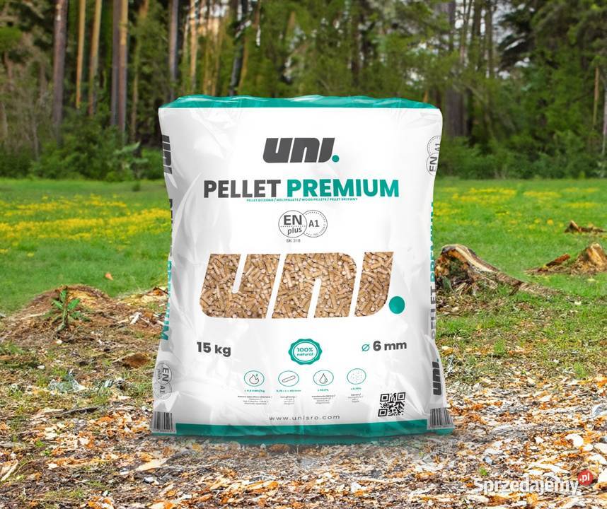 Pellet drzewny Uni Pellet Premium EN PLUS A1 Łaszczów