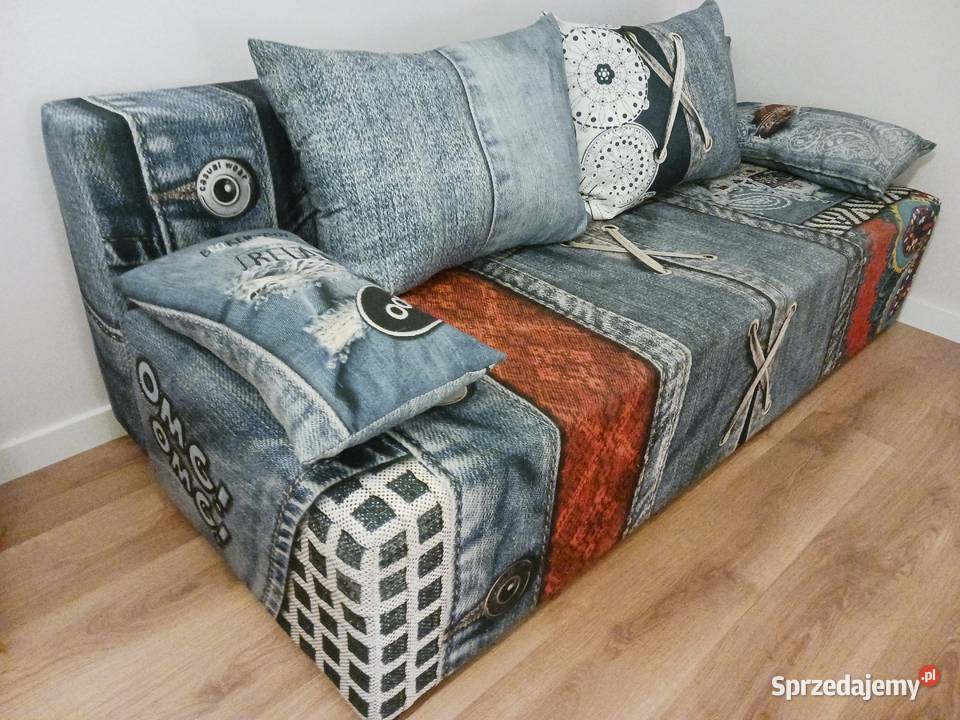 Sofa Libro PLAYfull BLUE unikalny wzór Otwock